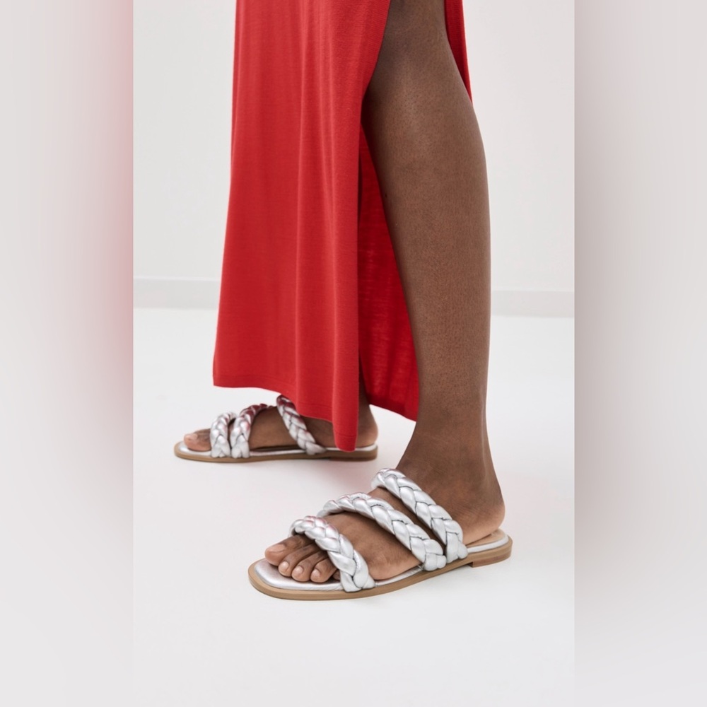 ALTA Phia Sandals, Silver, Size 10